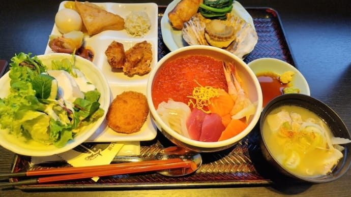 渡島(44)朝温泉・朝サウナ・朝海鮮丼