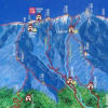 鳳凰三山縦走の山行記録です